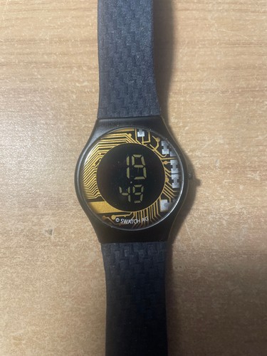 Swatch skin digital watch - skin, view
