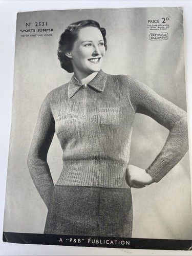 Vintage paton baldwin - paton, ladies