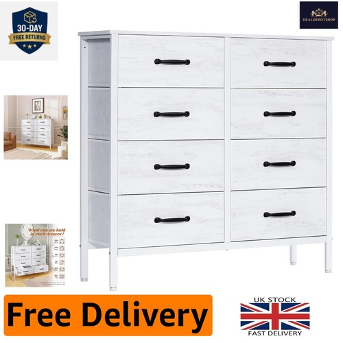 Sleek drawer dresser - 8-drawer,