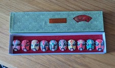 Chinese Miniature Opera Masks