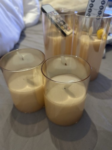 Led flameless pillar candles - flameless,
