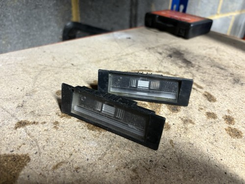 Rear number plate light - rear, pair