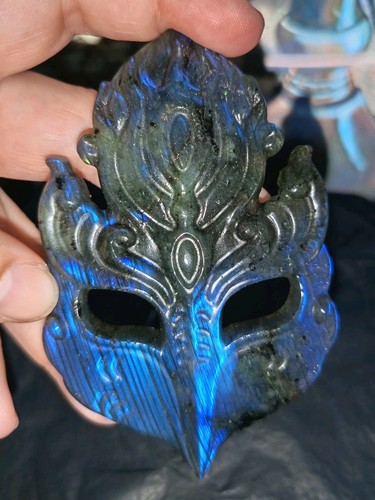 Labradorite crystal masquerade - labradorite,