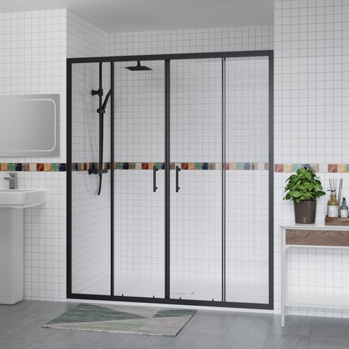 Double sliding door walk - door,