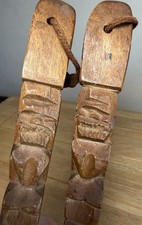 Vintage 12” Hand Carved