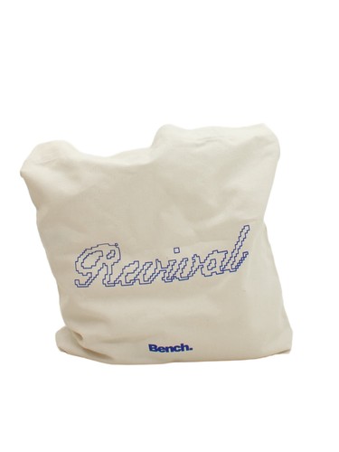 Bench men bag cream graphic - bag,