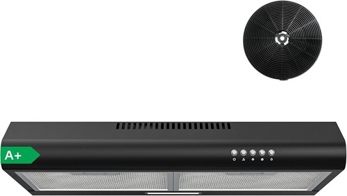 Firegas 60cm black - cooker, hood