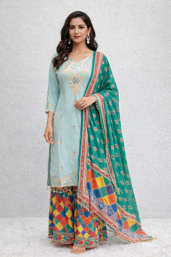 Pakistani dress palazzo - pakistani,