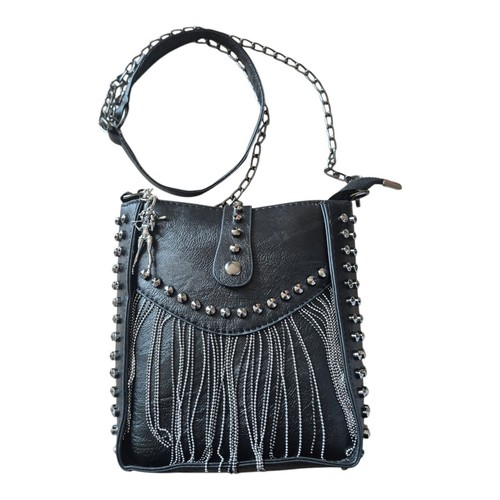 Badass babe studded tassel - studded,