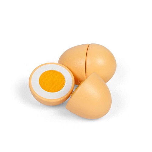 Bigjigs toys wooden eggs - x,
