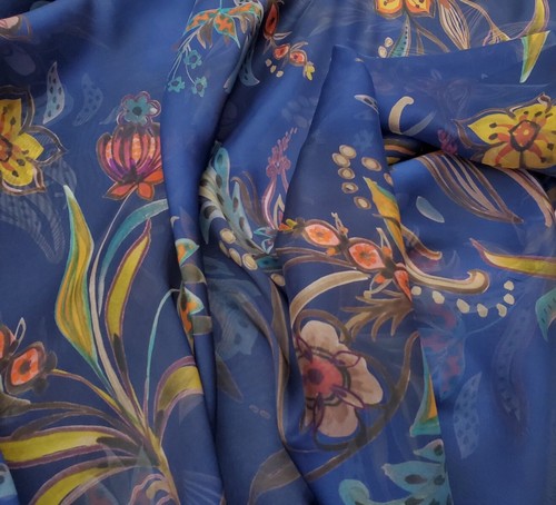 Italian chiffon silk - italian,