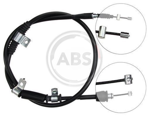 Right handbrake cable s - right,