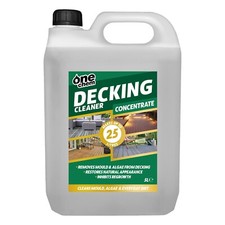 Decking Cleaner 5 Litre Concentrate, Cleans Mould, Algae and Dirt, One Chem