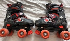 Childrens Quad Roller Skates By  Geezy. Size 11.5 - 1  Child Size Adjustable.