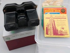 Vintage 1950s Original Box Sawyers View Master over 100 Reels Included (K29)