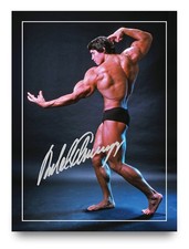 Schwarzenegger Signed 8x6