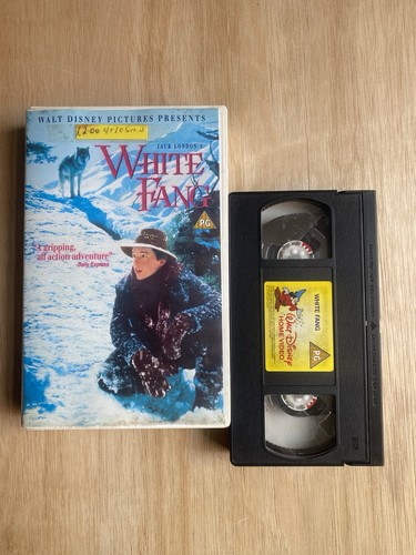 White fang vhs video - vhs,
