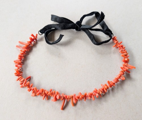 Orange coral branch - orange,