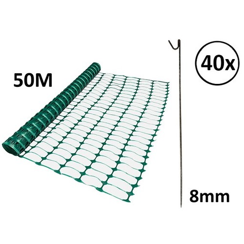 Metres safety mesh barrier - metres,