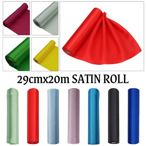 29cm wide satin fabric - wide, roll