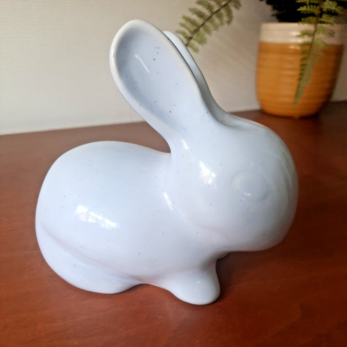 Ceramic bunny rabbit - ceramic,
