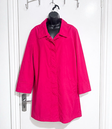 Windsmoor pink mid length coat - mid-length,