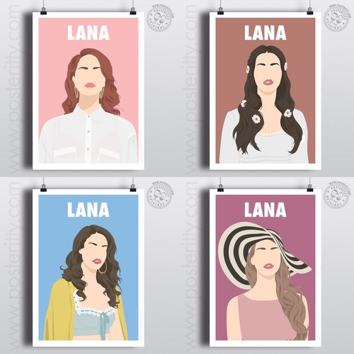 Lana del rey minimalist - lana,
