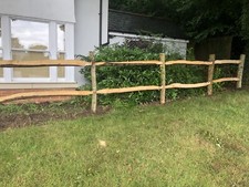 post and rail fencing