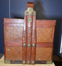 Antique Chinese 2 Tier bamboo