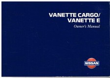 Nissan vanette cargo - nissan,