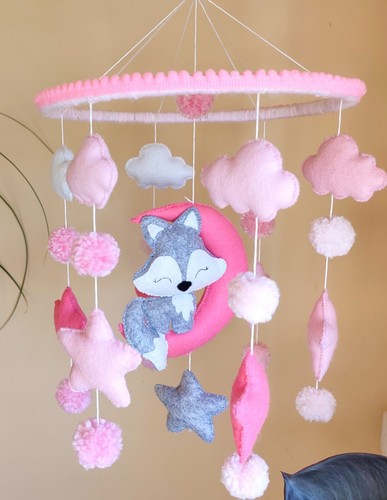 Nursery crib mobile hanging - crib,