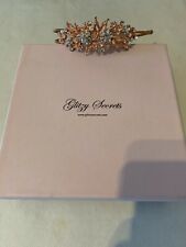 GLITZY SECRETS HEIRLOOM BLUSH SIDE TIARA