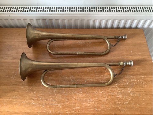 Vintage military trumpet - 2, trumpet…@