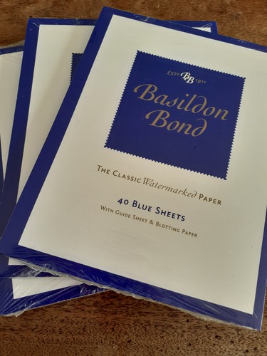 Pads basildon bond blue - bond,