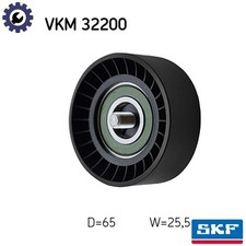 DEFLECTIONGUIDE PULLEY VRIBBED