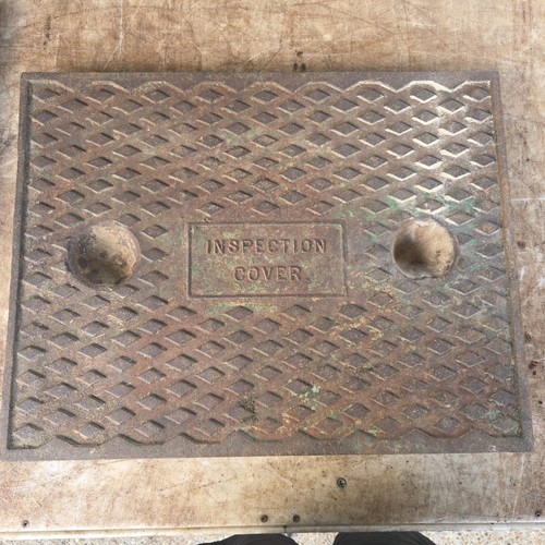 Cast iron manhole - manhole, cover
