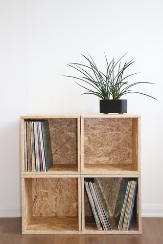 Vinyl record storage - storage, cubes