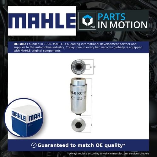 Fuel filter fits taxi 4d - filter, 2.4d