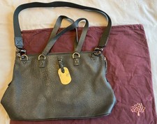 Genuine Mulberry Black Leather