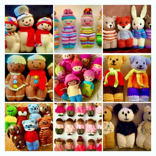 Izzy pocket doll knitting - pocket,