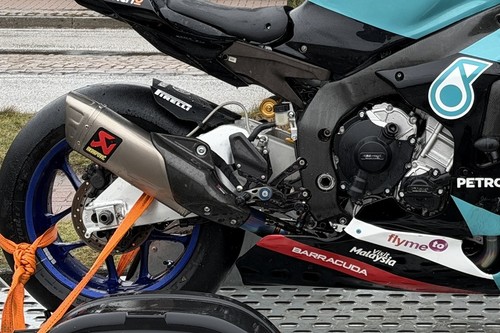 Akrapovic exhaust manifold - exhaust, +