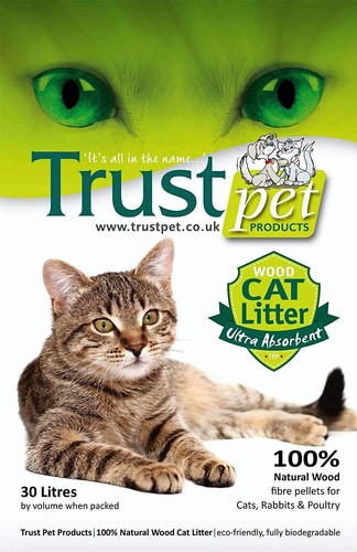 Trust pet 30ltr - wood, pellet