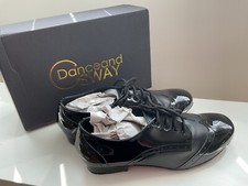 Dance and Sway UK 6 / EU40 Mens Black Ballroom Lace Up Dance Shoes New in Box