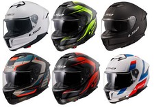 LS2 FF808 STREAM II FULL FACE ECE22.06 ACU GOLD DUAL VISOR MOTORCYCLE HELMET