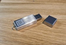 16gb Metal LSE Brand Flash Drive 16 Gig Thumb Pen Stick Key Brushed Aluminium