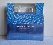 Sealed ARMAND BASI Men's EDT Spray 75ml After Shave Lotion Gift Set New Rare