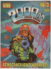 2000AD prog 533 (1st August 1987). FN/VFN. Judge Dredd, Strontium Dog.