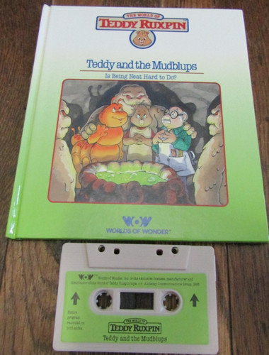 1985 teddy ruxpin adventure - ruxpin,