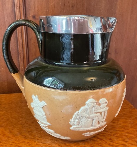 Antique doulton lambeth - antique, silver