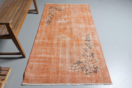 Turkish vintage rug 6x6 8 - turkish,
